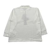 Paolo Pecora Polo Manica Lunga tinta unita Bianco per Bambino PP4125 BIANCO PAOLO PECORA 