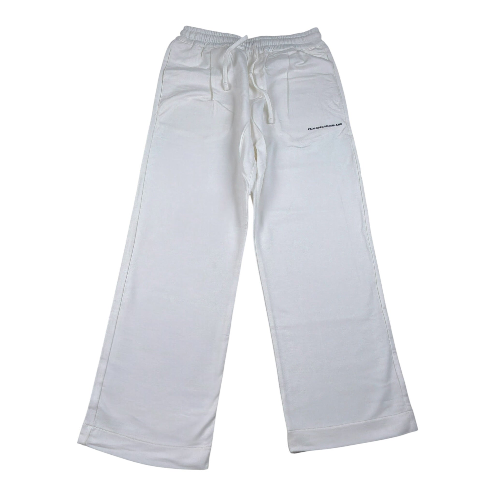 Paolo Pecora Pantalone tinta unita con Elastico In Vita Panna per Bambino PP4127 PANNA PAOLO PECORA 