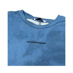 Paolo Pecora T-Shirt Girocollo tinta unita con Logo Azzurro per Bambino PP4128 AZZURRO PAOLO PECORA 