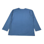 Paolo Pecora Shirt tinta unita con Stampa Azzurro Polvere per Bambino PP4131 AZZURRO POLVERE PAOLO PECORA 