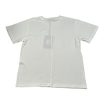Paolo Pecora T-Shirt Girocollo tinta unita con Logo Bianco per Bambino PP4139X BIANCO PAOLO PECORA 
