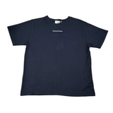 Paolo Pecora T-Shirt Girocollo tinta unita con Logo Blu per Bambino PP4139X BLU PAOLO PECORA 