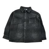 Paolo Pecora Camicia tinta unita con Tasche Nero per Bambino PP4147 NERO PAOLO PECORA 
