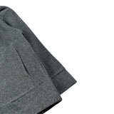 Paolo Pecora Felpa tinta unita con Zip E Cappuccio Grigio per Bambino PP4149 GRIGIO PAOLO PECORA 