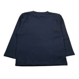 Paolo Pecora Shirt Girocollo tinta unita con Logo Blu per Neonato PP4157 BLU PAOLO PECORA 