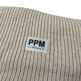 Paolo Pecora Sciarpa tinta unita con Logo Beige per Bambino PP4163 BEIGE PAOLO PECORA 