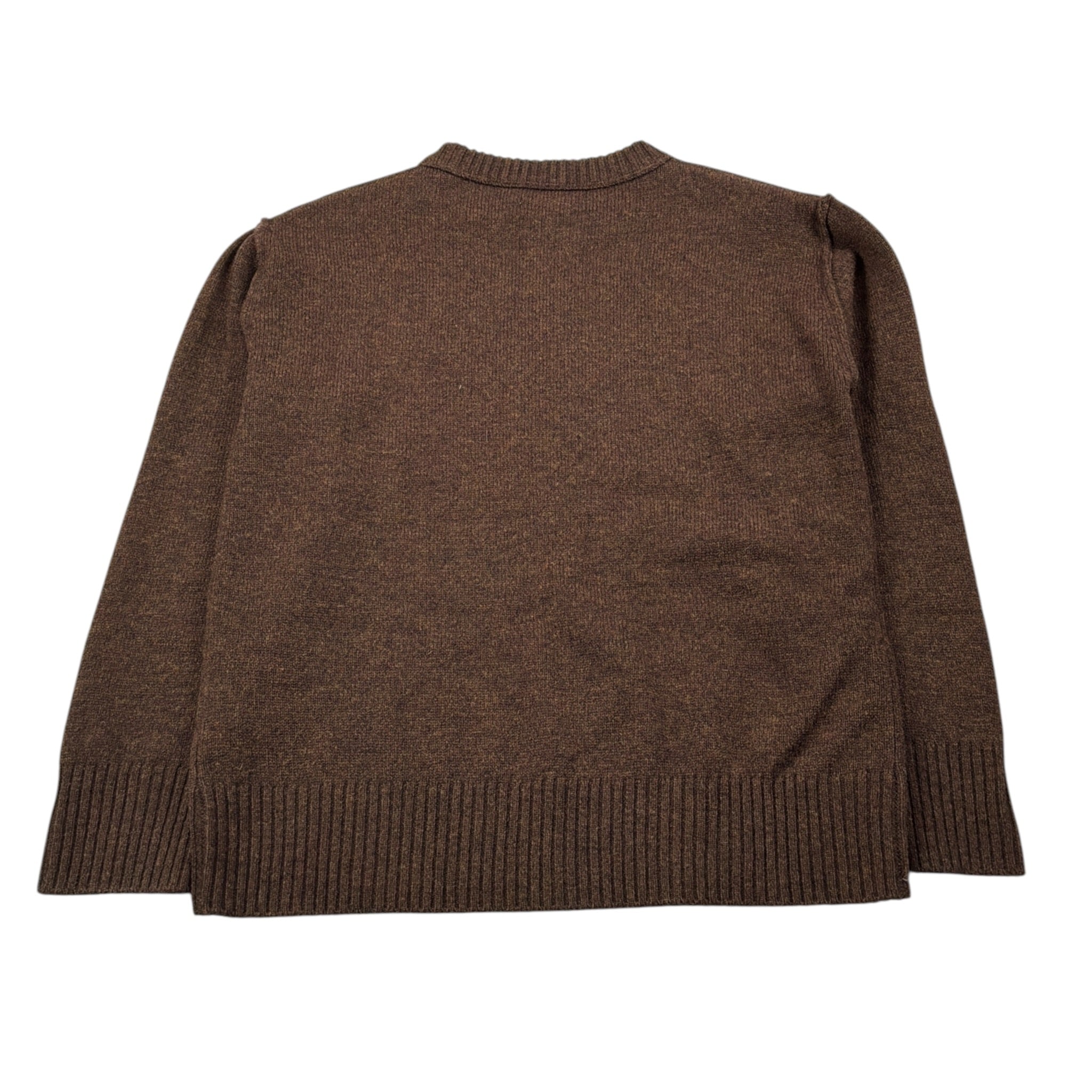 Paolo Pecora Maglia Girocollo tinta unita Marrone per Bambino PP4393 MARRONE PAOLO PECORA 