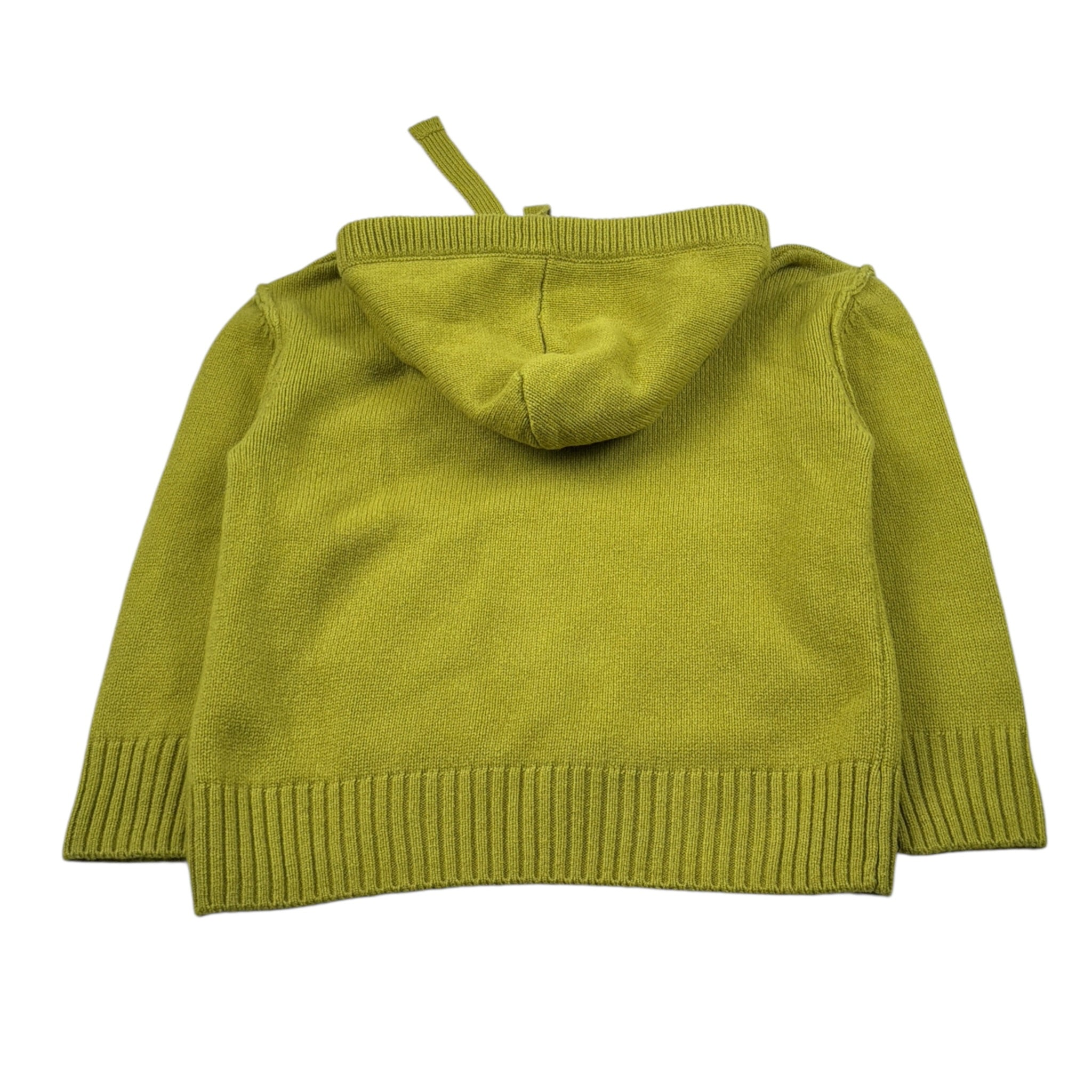 Paolo Pecora Maglia tinta unita con Cappuccio Verde per Bambino PP4394 VERDE PAOLO PECORA 