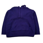 Paolo Pecora Maglia tinta unita con Cappuccio Viola per Bambino PP4394 VIOLA PAOLO PECORA 