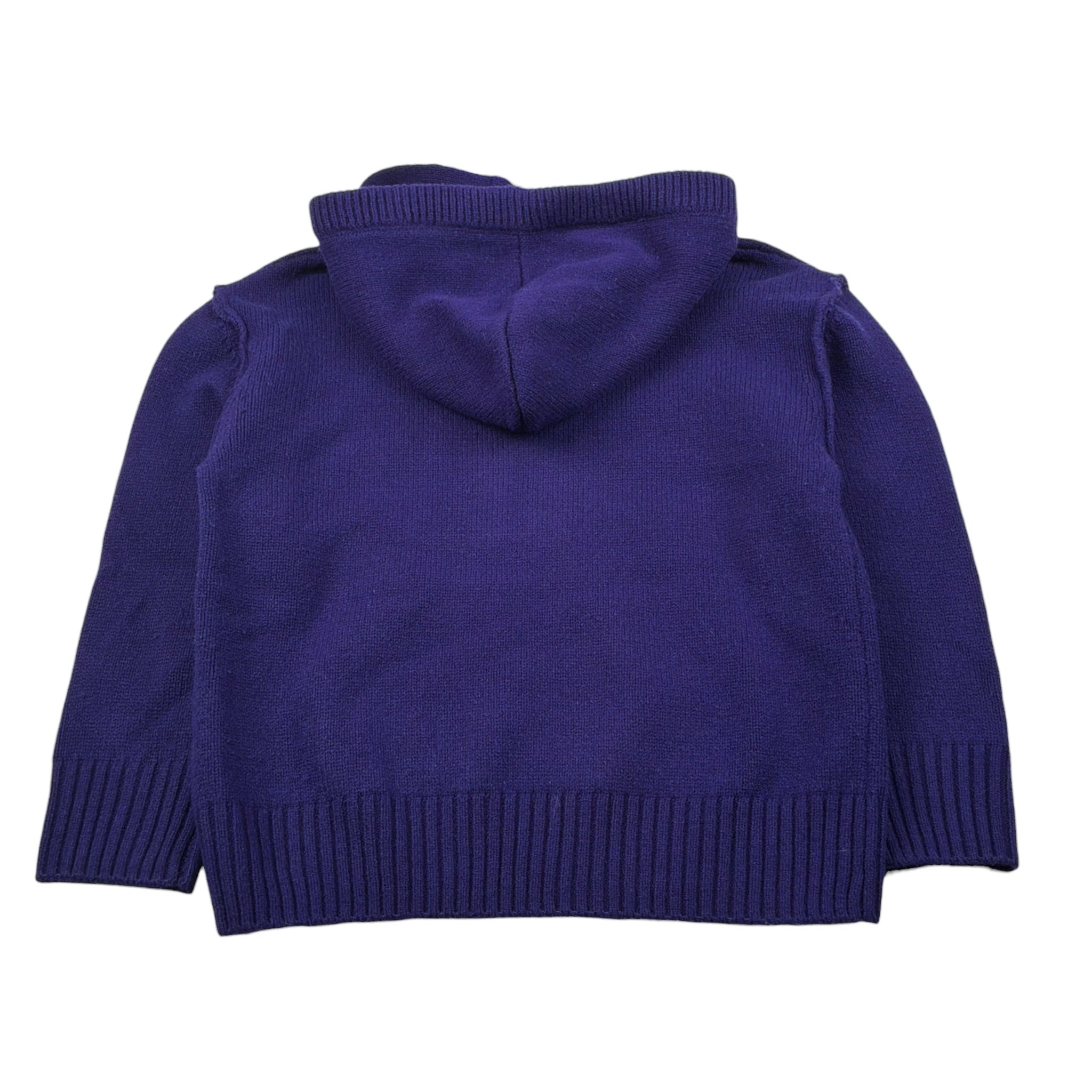 Paolo Pecora Maglia tinta unita con Cappuccio Viola per Bambino PP4394 VIOLA PAOLO PECORA 