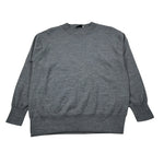 Paolo Pecora Maglia Girocollo tinta unita con Logo Grigio per Bambino PP4400 GRIGIO PAOLO PECORA 
