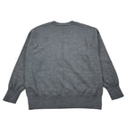 Paolo Pecora Maglia Girocollo tinta unita con Logo Grigio per Bambino PP4400 GRIGIO PAOLO PECORA 