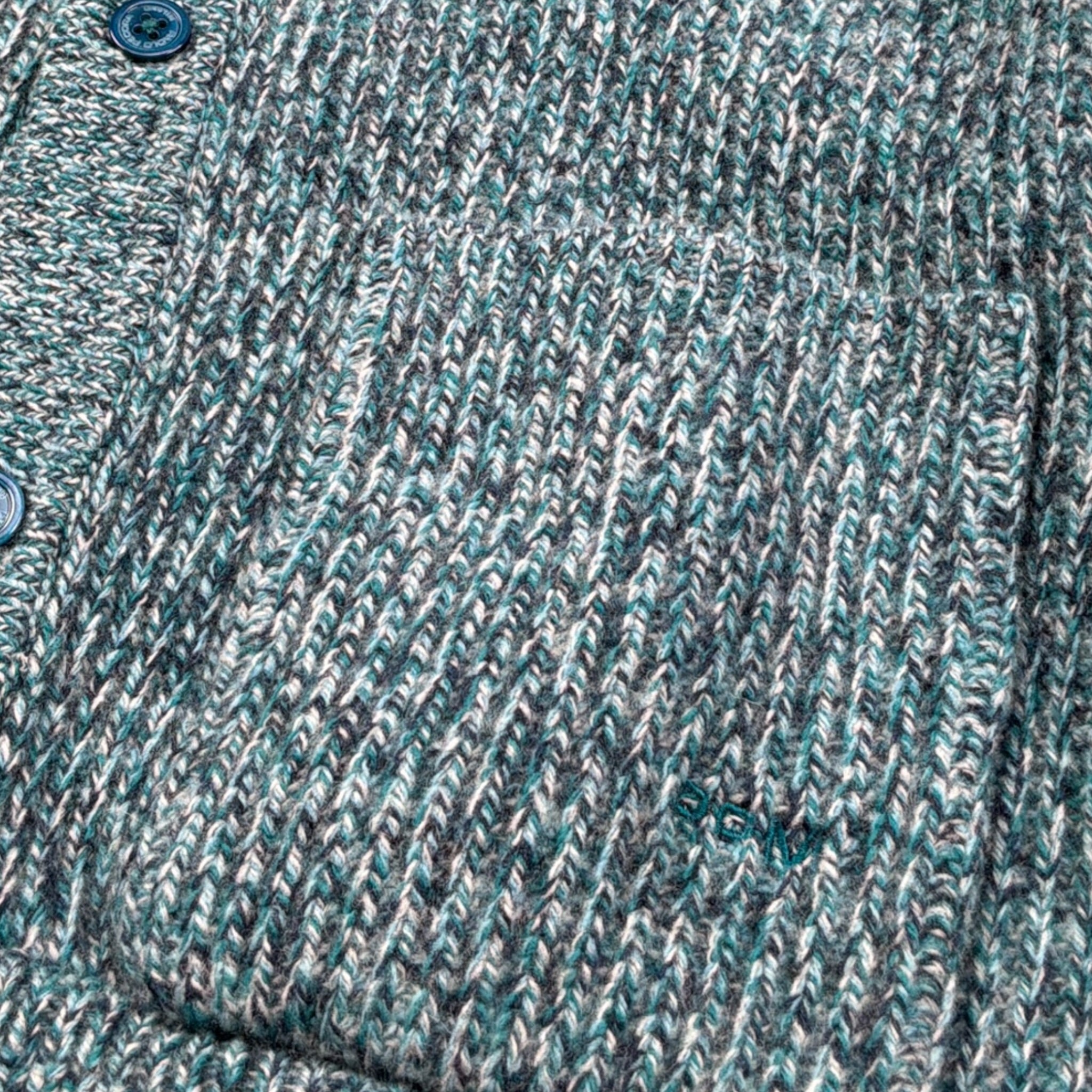 Paolo Pecora Cardigan tinta unita con Bottoni Verde per Bambino PP4408 VERDE PAOLO PECORA 
