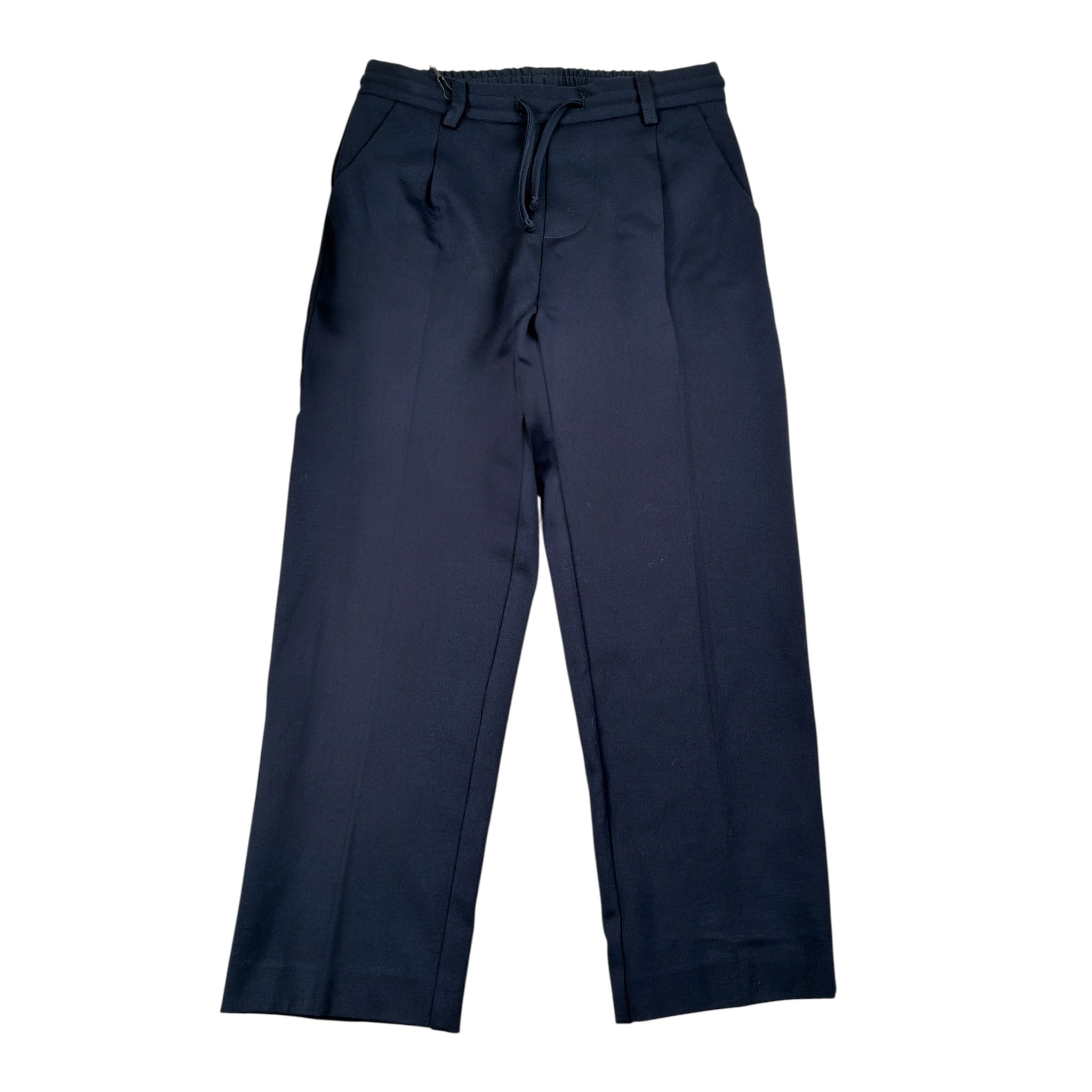 Paolo Pecora Pantalone tinta unita con Elastico In Vita Blu per Bambino PP4423 BLU PAOLO PECORA 