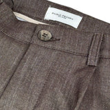 Paolo Pecora Pantalone tinta unita con Girovita Regolabile Marrone per Bambino PP4424 MARRONE PAOLO PECORA 