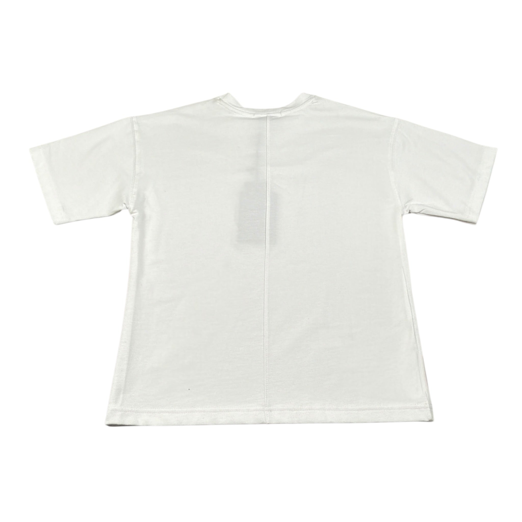 Paolo Pecora T-Shirt tinta unita Girocollo Bianco per Bambino PP4443 BIANCO PAOLO PECORA 