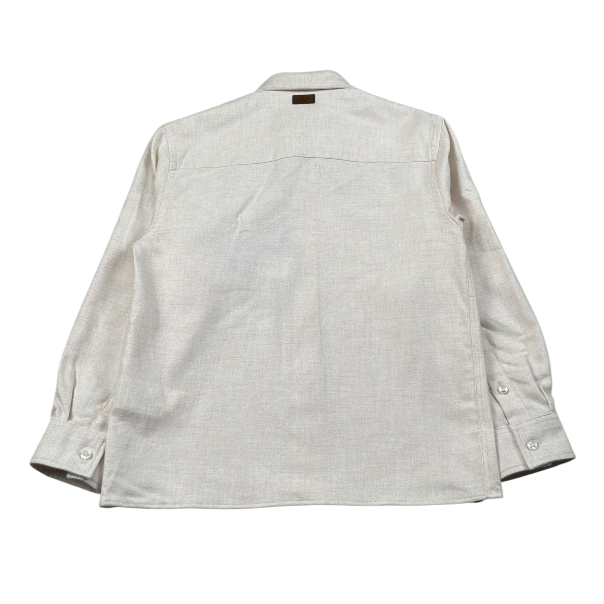 Paolo Pecora Camicia Manica Lunga tinta unita Ecru per Bambino PP4454 ECRU PAOLO PECORA 