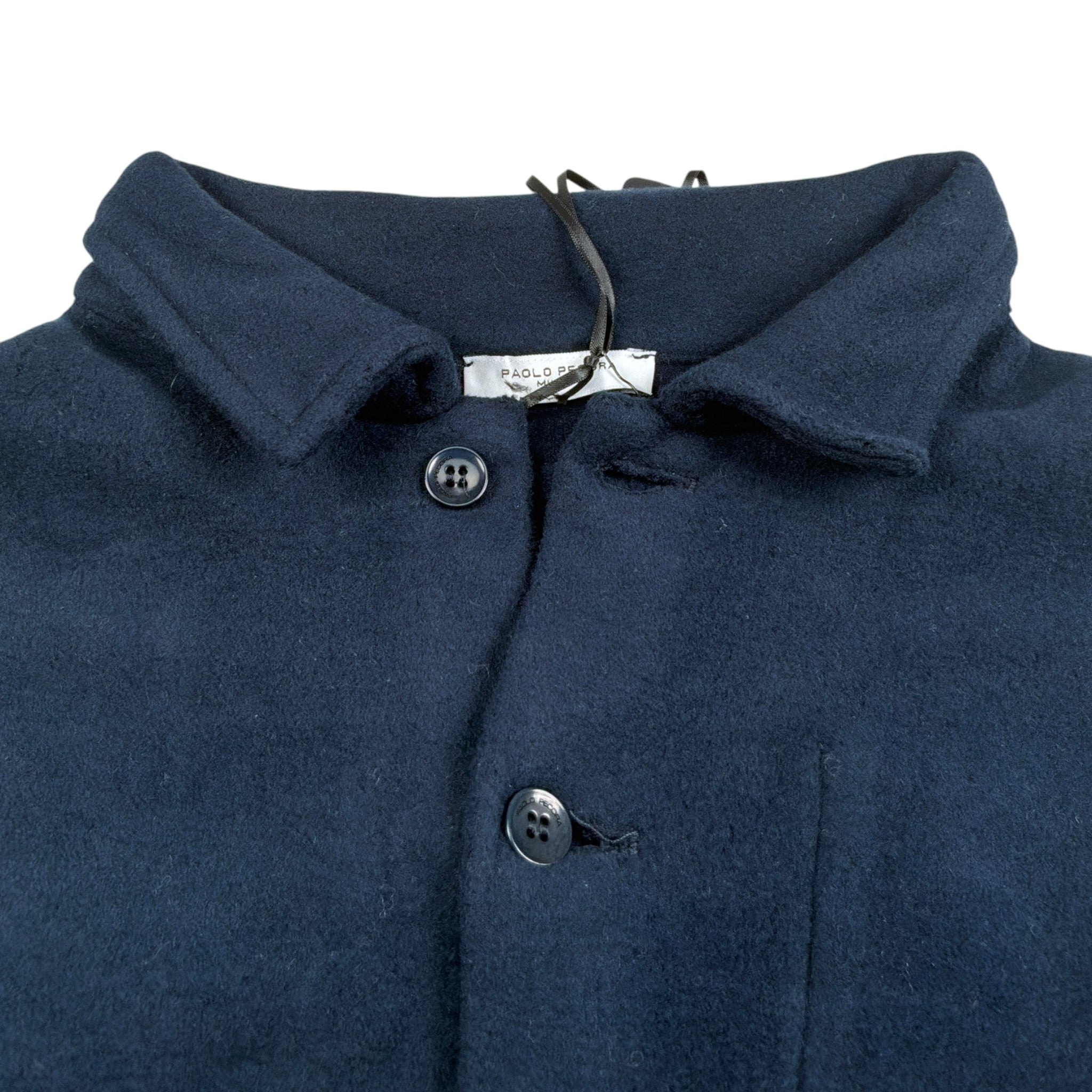 Paolo Pecora Giacca In Maglia Modello Camicia tinta unita Blu per Bambino PP4462 BLU PAOLO PECORA 