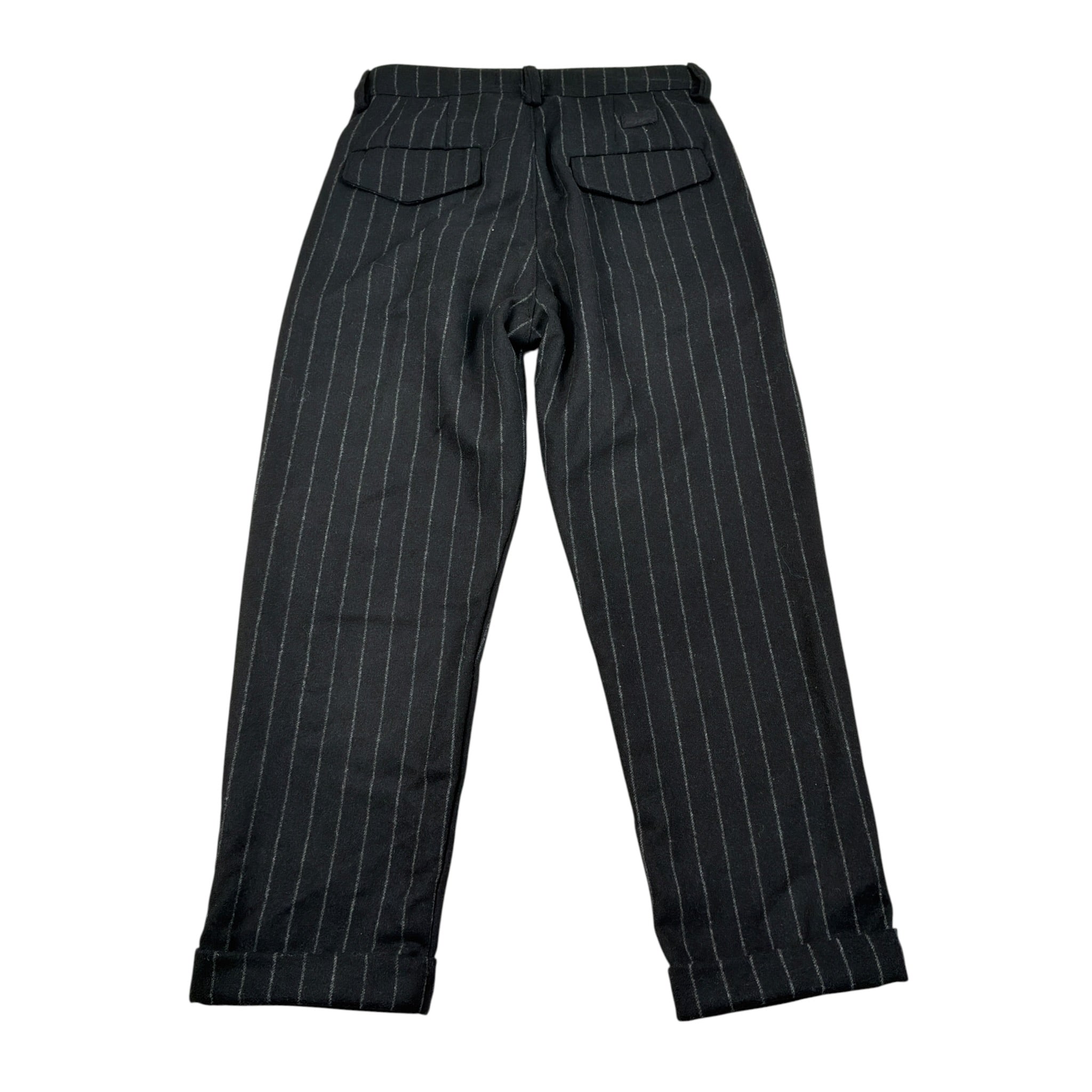 Paolo Pecora Pantalone tinta unita con Girovita Regolabile Nero per Bambino PP4472 NERO PAOLO PECORA 