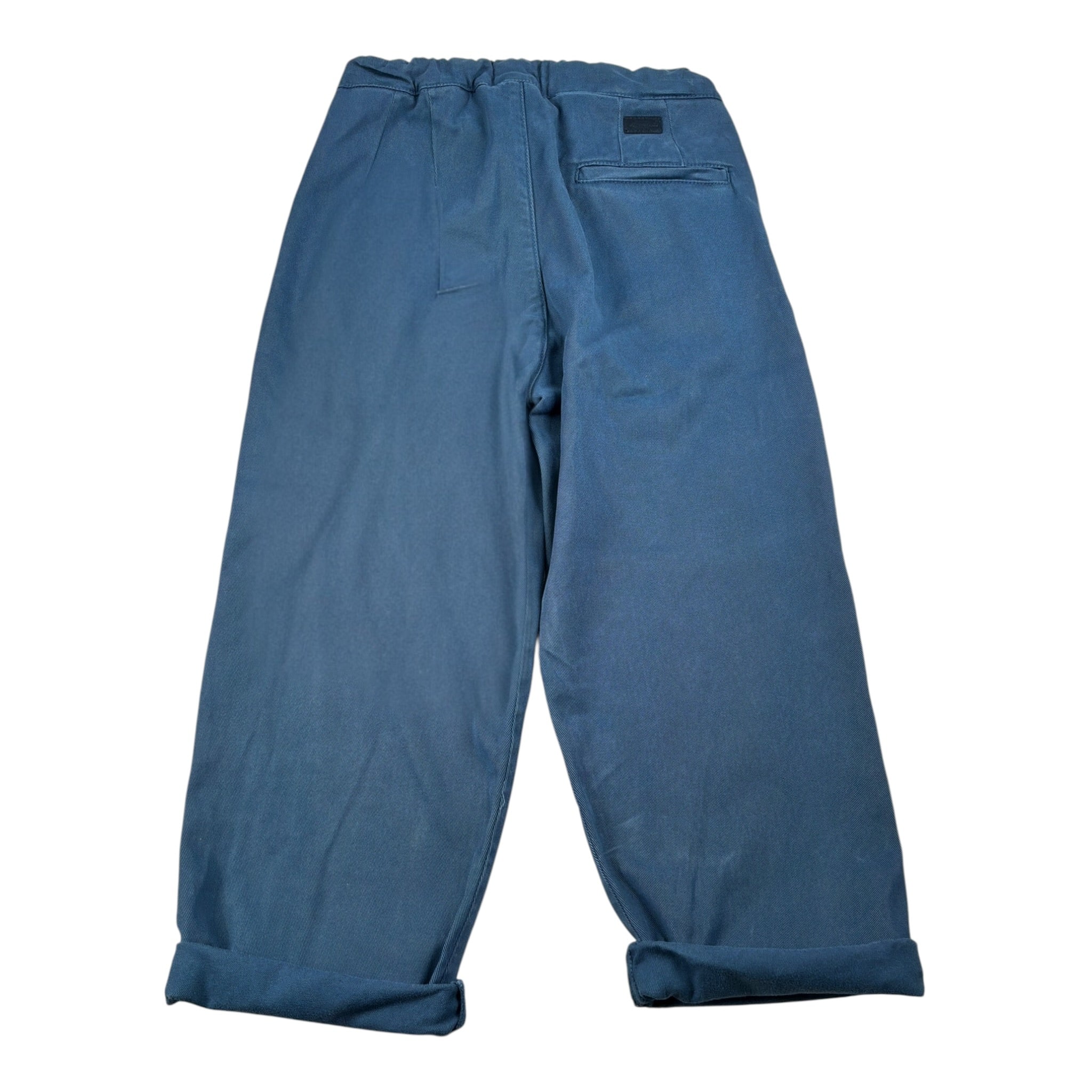 Paolo Pecora Pantalone tinta unita con Elastico In Vita Petrolio per Bambino PP4487 PETROLIO PAOLO PECORA 