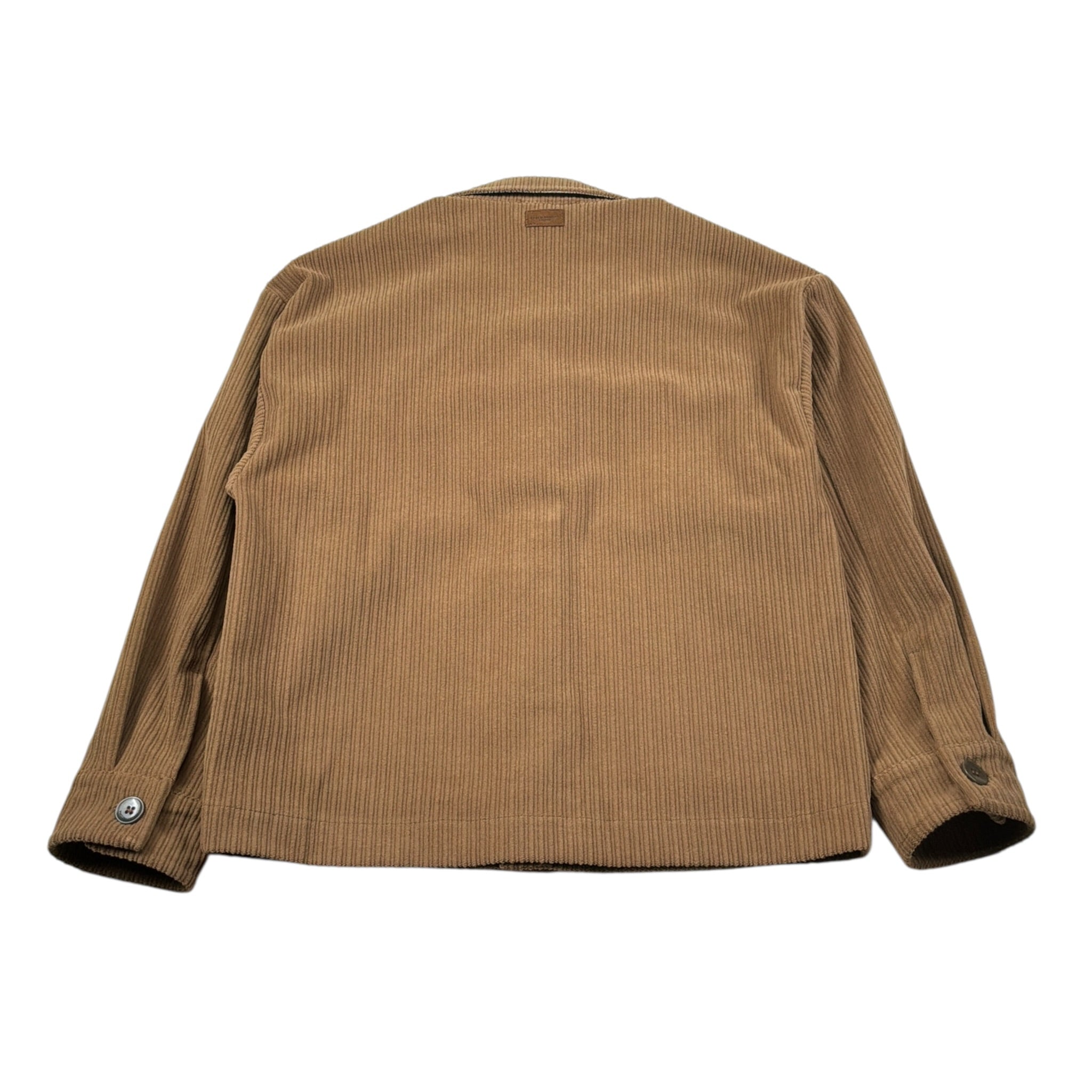 Paolo Pecora Giacca Camicia Manica Lunga In Camoscio Marrone per Bambino PP4501 MARRONE PAOLO PECORA 