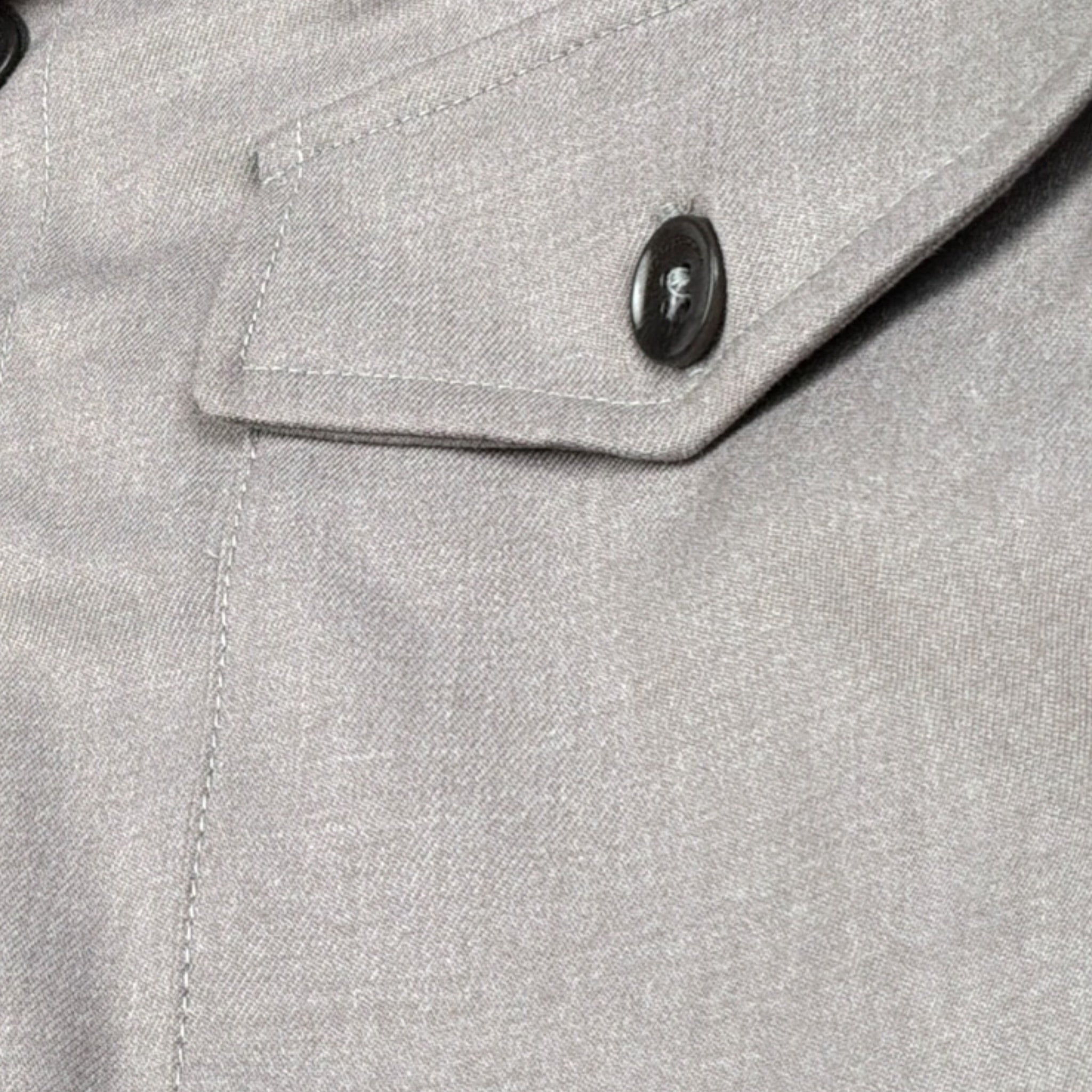 Paolo Pecora Camicia tinta unita con Bottoni Grigio per Bambino PP4502 GRIGIO PAOLO PECORA 