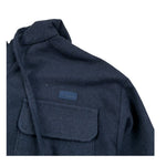 Paolo Pecora Giacca tinta unita con Cappuccio Blu per Bambino PP4506 BLU PAOLO PECORA 