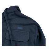 Paolo Pecora Giacca tinta unita con Cappuccio Blu per Bambino PP4506 BLU PAOLO PECORA 