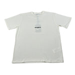 Paolo Pecora T-Shirt Girocollo tinta unita con Logo Panna per Bambino ÈÈ3736 PANNA PAOLO PECORA 