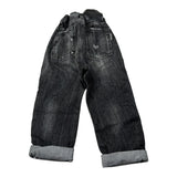 Patriot Jeans tinta unita con Girovita Regolabile Nero per Bambino 25IPBK24 NERO PATRIOT 