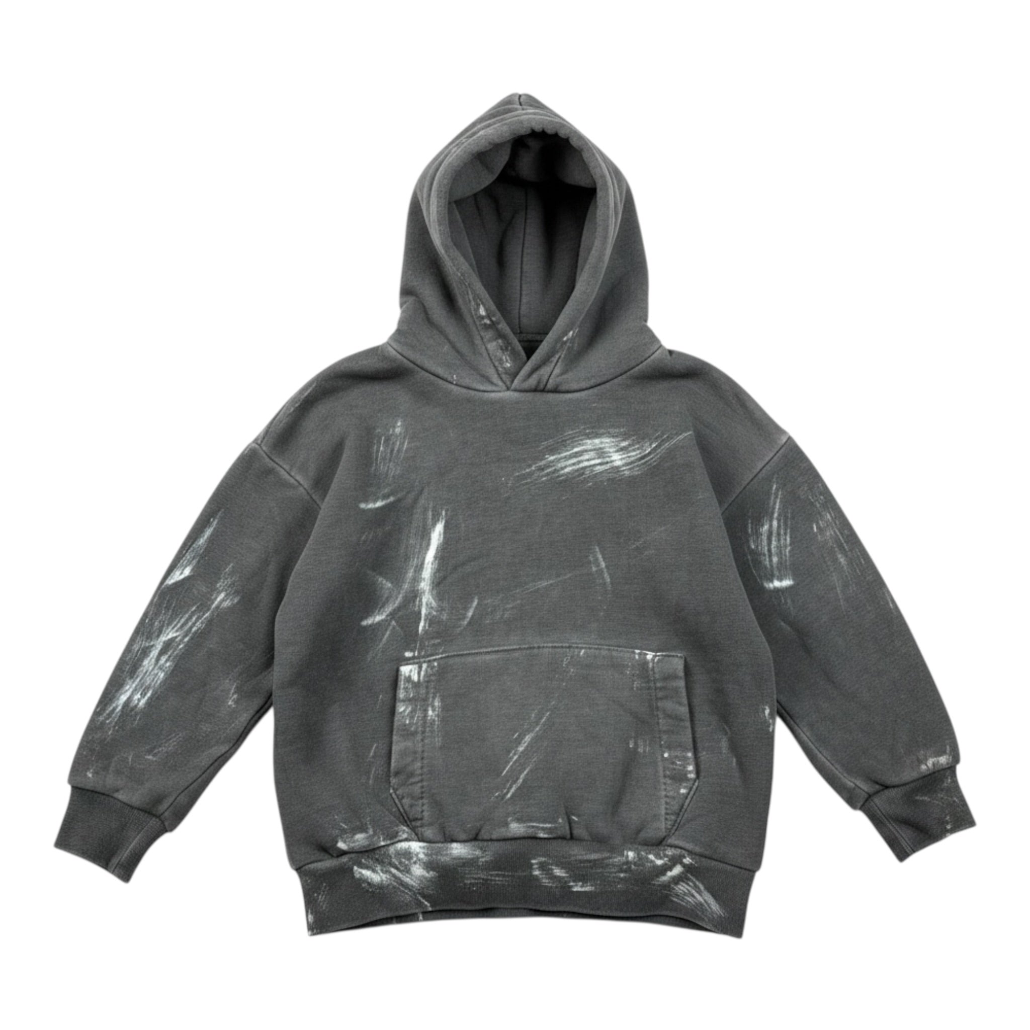 Patriot Felpa tinta unita con Cappuccio Grigio per Neonato DJDJ GRIGIO PATRIOT 