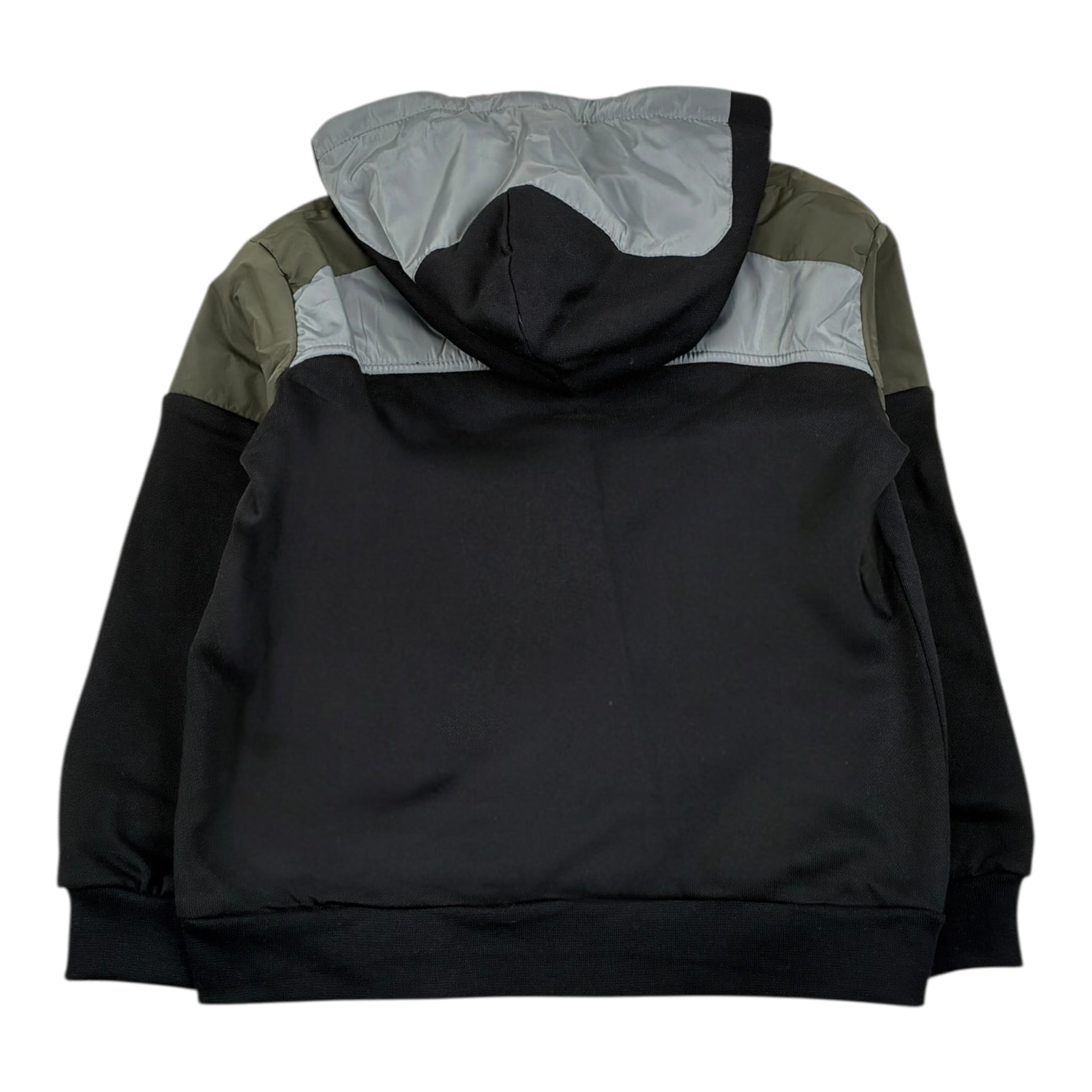 Patriot Felpa tinta unita con Cappuccio Nero per Bambino PFE032 NERO PATRIOT 
