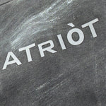 Patriot Felpa tinta unita con Stampa E Cappuccio Grigio per Bambino PFE037J GRIGIO PATRIOT 