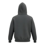 Patriot Felpa tinta unita con Stampa E Cappuccio Grigio per Bambino PFE040X GRIGIO PATRIOT 