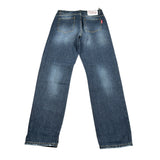 Patriot Jeans tinta unita con Strappi Blu per Bambino PJ5F2WPBK27 BLU PATRIOT 