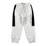 Patriot Pantalone Modello Tuta tinta unita con Profili In Contrasto Bianco per Bambino PPF053J BIANCO PATRIOT 