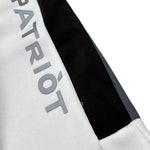 Patriot Pantalone Modello Tuta tinta unita con Profili In Contrasto Bianco per Bambino PPF053J BIANCO PATRIOT 