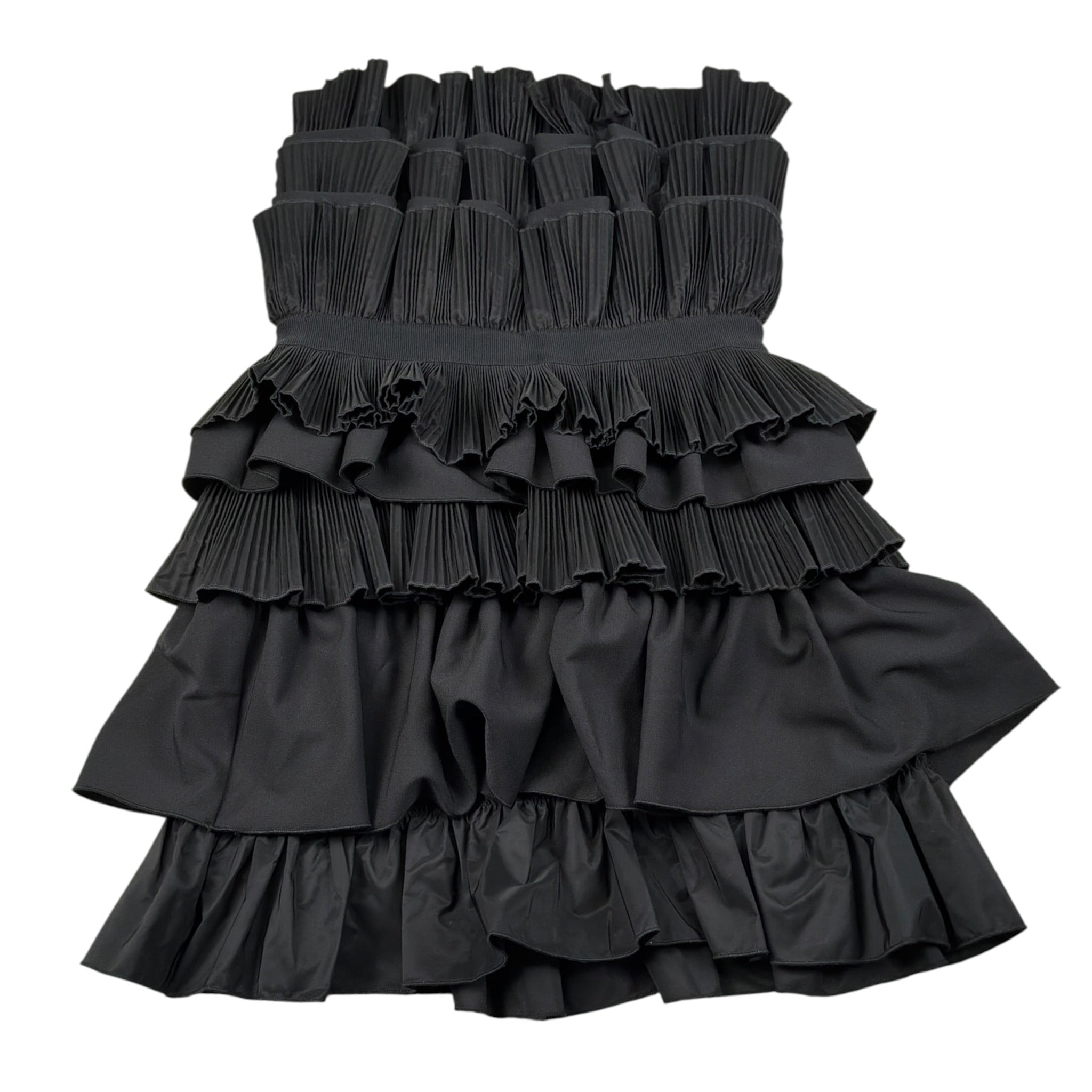 Patrizia Pepe Abito Bretelline tinta unita Nero per Bambina 7A0607 NERO PATRIZIA PEPE 