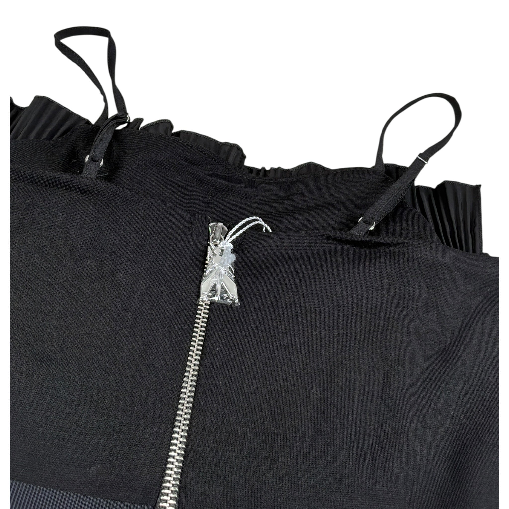 Patrizia Pepe Abito Bretelline tinta unita Nero per Bambina 7A0607 NERO PATRIZIA PEPE 