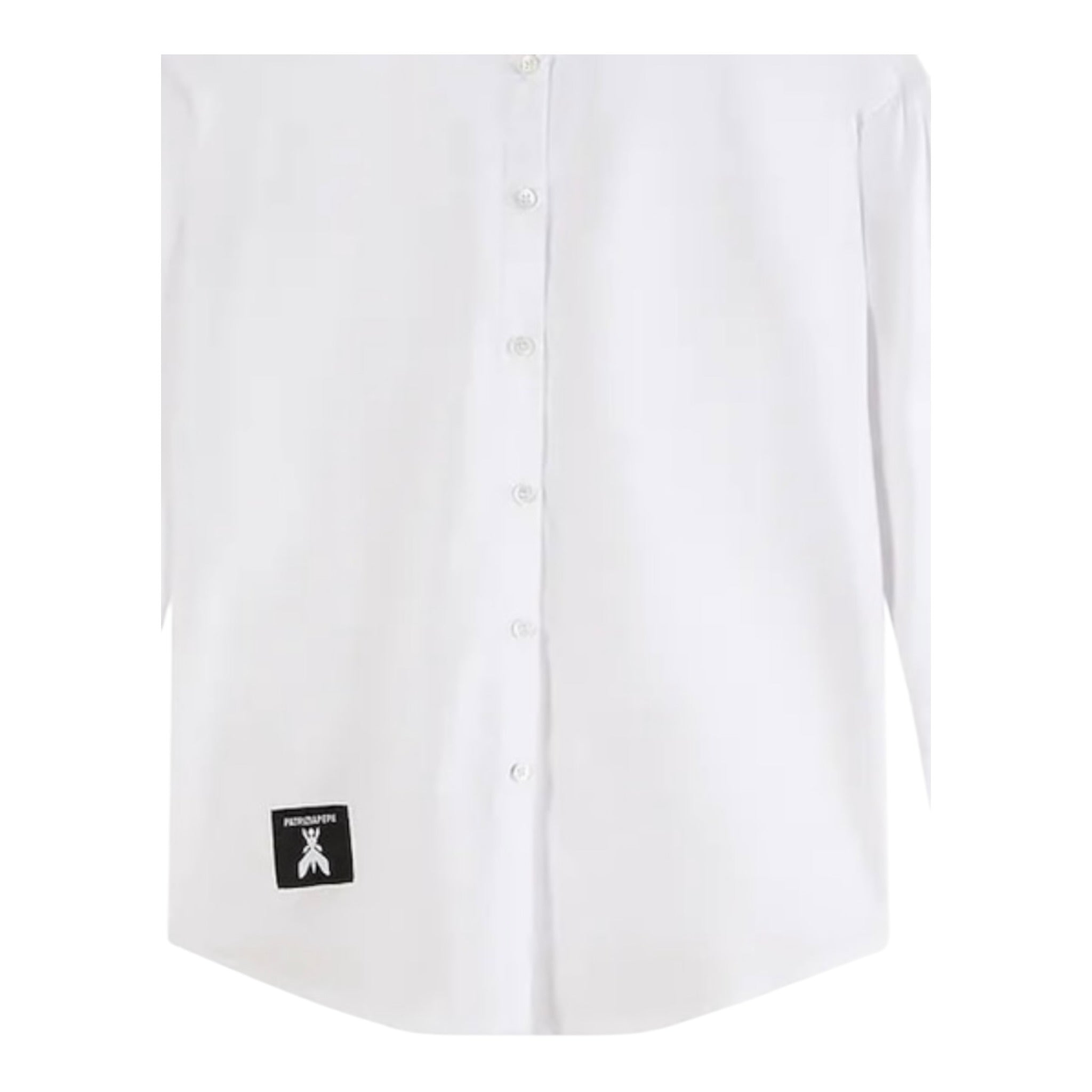 Patrizia Pepe Camicia tinta unita Manica Lunga Bianco per Bambina 7C0249 BIANCO PATRIZIA PEPE 