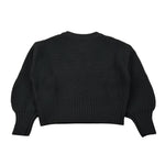 Patrizia Pepe Maglia Girocollo tinta unita Nero per Bambina 7K0062 NERO PATRIZIA PEPE 