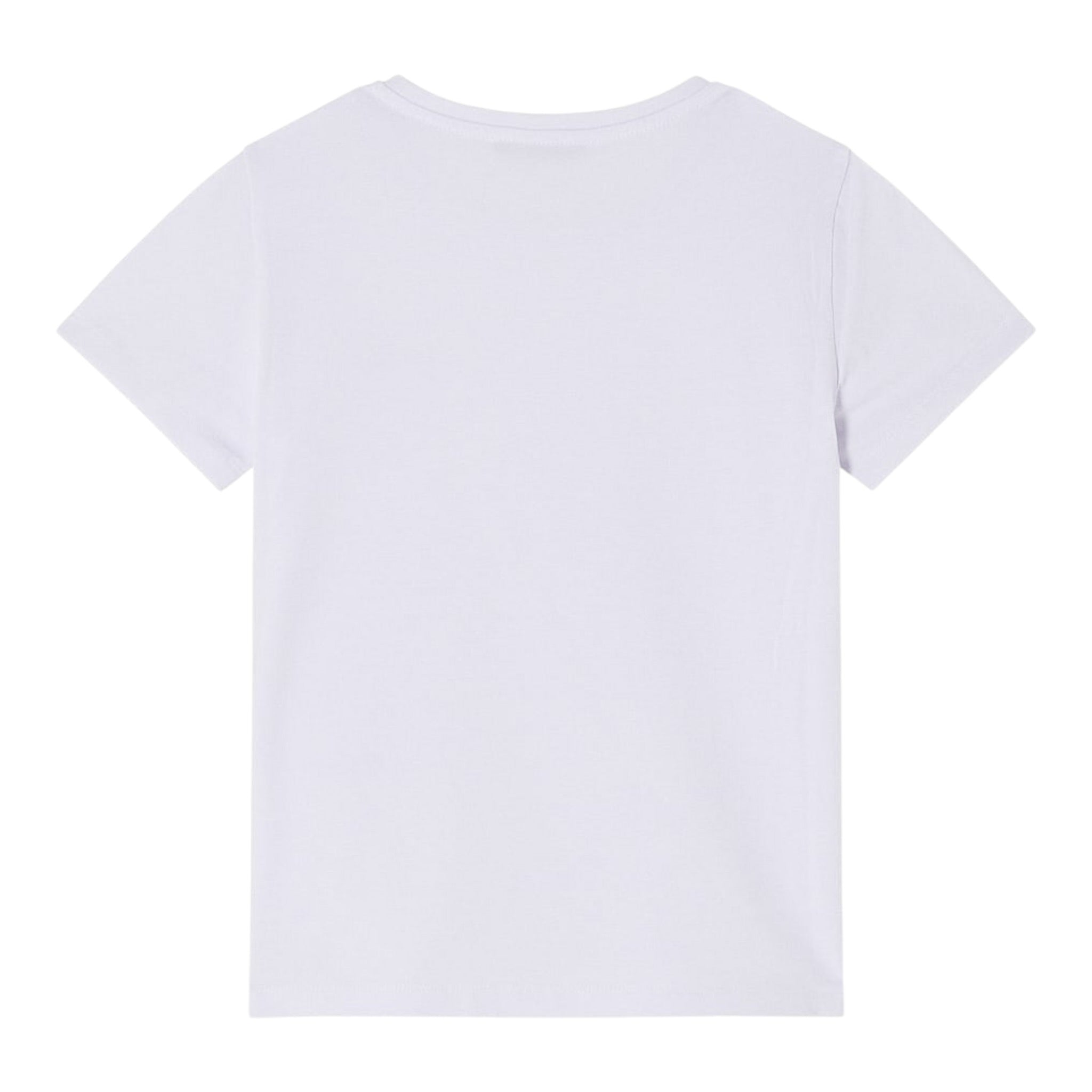 Patrizia Pepe T-Shirt tinta unita con Stampa Bianco per Bambina 7M0861 BIANCO PATRIZIA PEPE 