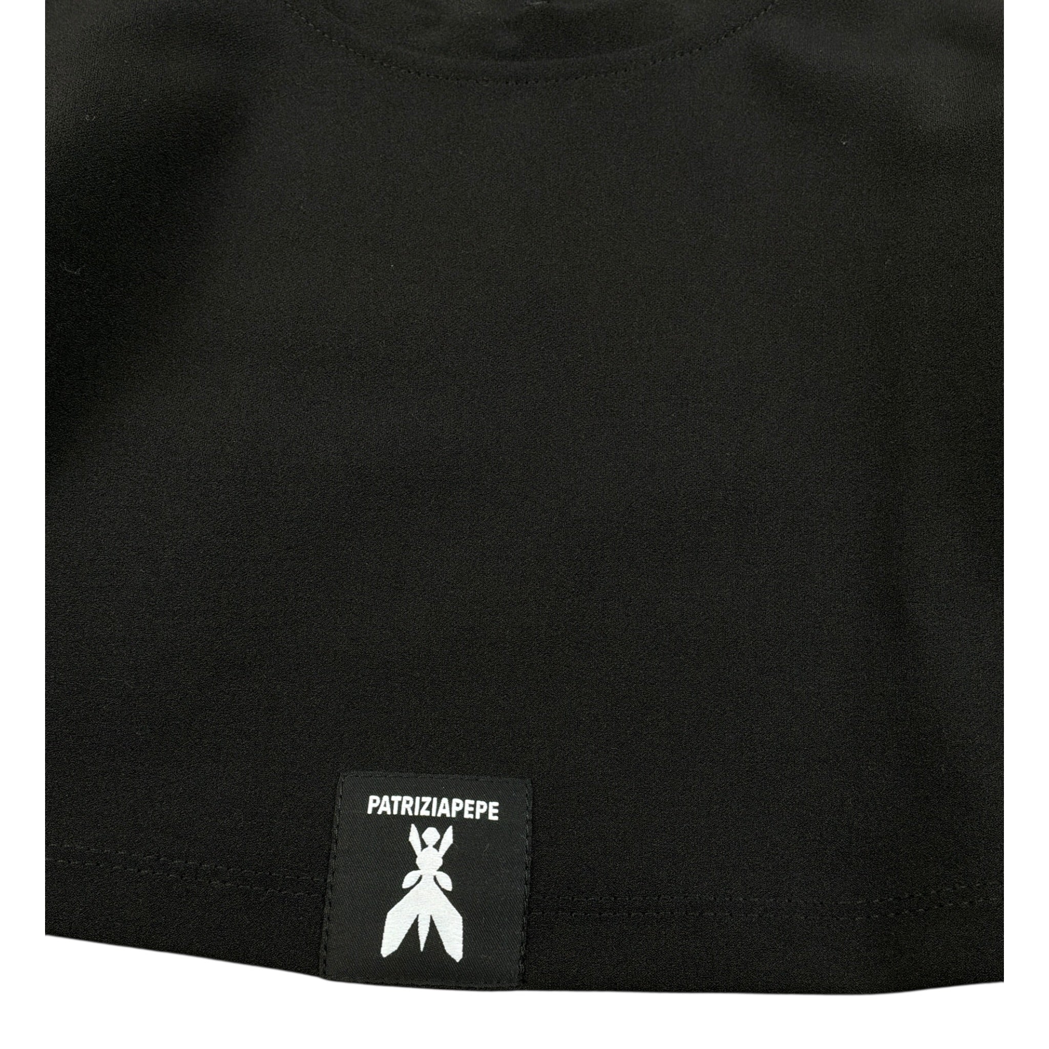 Patrizia Pepe Camicia Manica Lunga tinta unita Nero per Bambina 7M0937 NERO PATRIZIA PEPE 