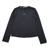Patrizia Pepe Shirt tinta unita con Logo Nero per Bambina 7M0956 NERO PATRIZIA PEPE 