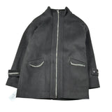 Patrizia Pepe Cappotto tinta unita con Zip Nero per Bambina 7O0048 NERO PATRIZIA PEPE 