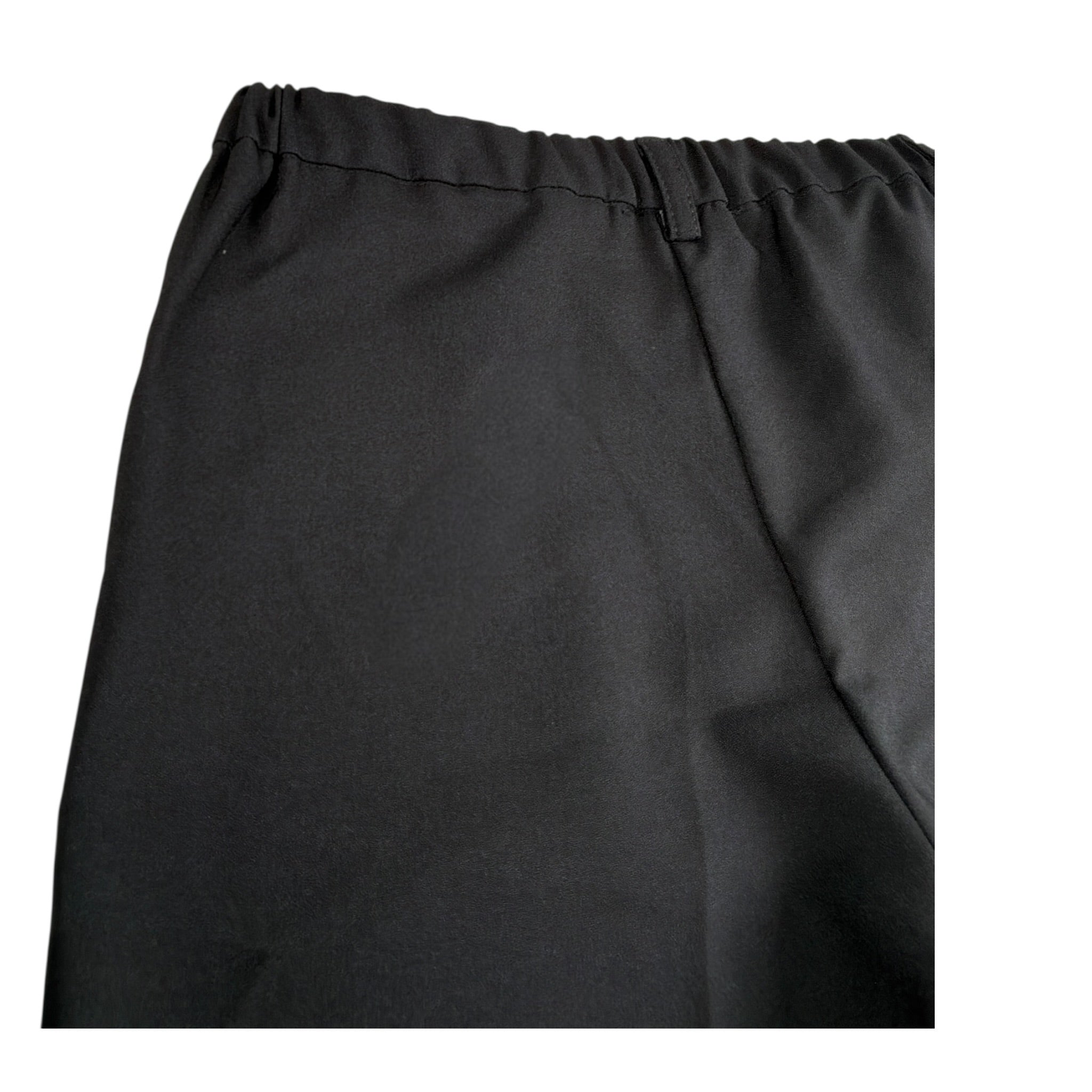 Patrizia Pepe Pantalone tinta unita con Elastico In Vita Nero per Bambina 7P0295 NERO PATRIZIA PEPE 