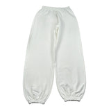 Patrizia Pepe Pantalone tinta unita Modello Tuta Bianco per Bambina 7P0326 BIANCO PATRIZIA PEPE 