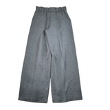 Patrizia Pepe Pantalone Tinta Jnita Modello Palazzo Grigio per Bambina 7P0386 GRIGIO PATRIZIA PEPE 