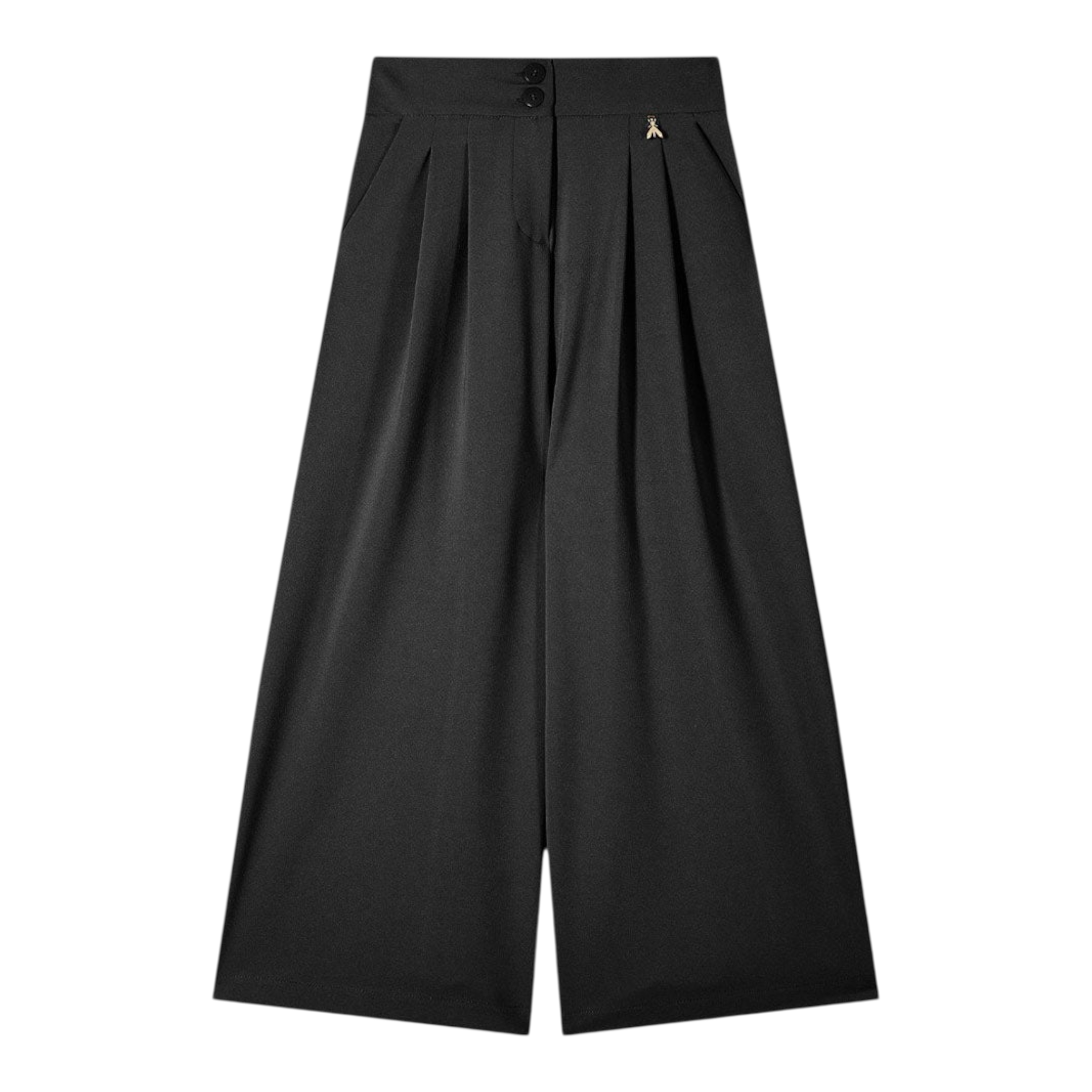 Patrizia Pepe Pantalone Tinta Jnita Modello Palazzo Grigio per Bambina 7P0386X GRIGIO PATRIZIA PEPE 