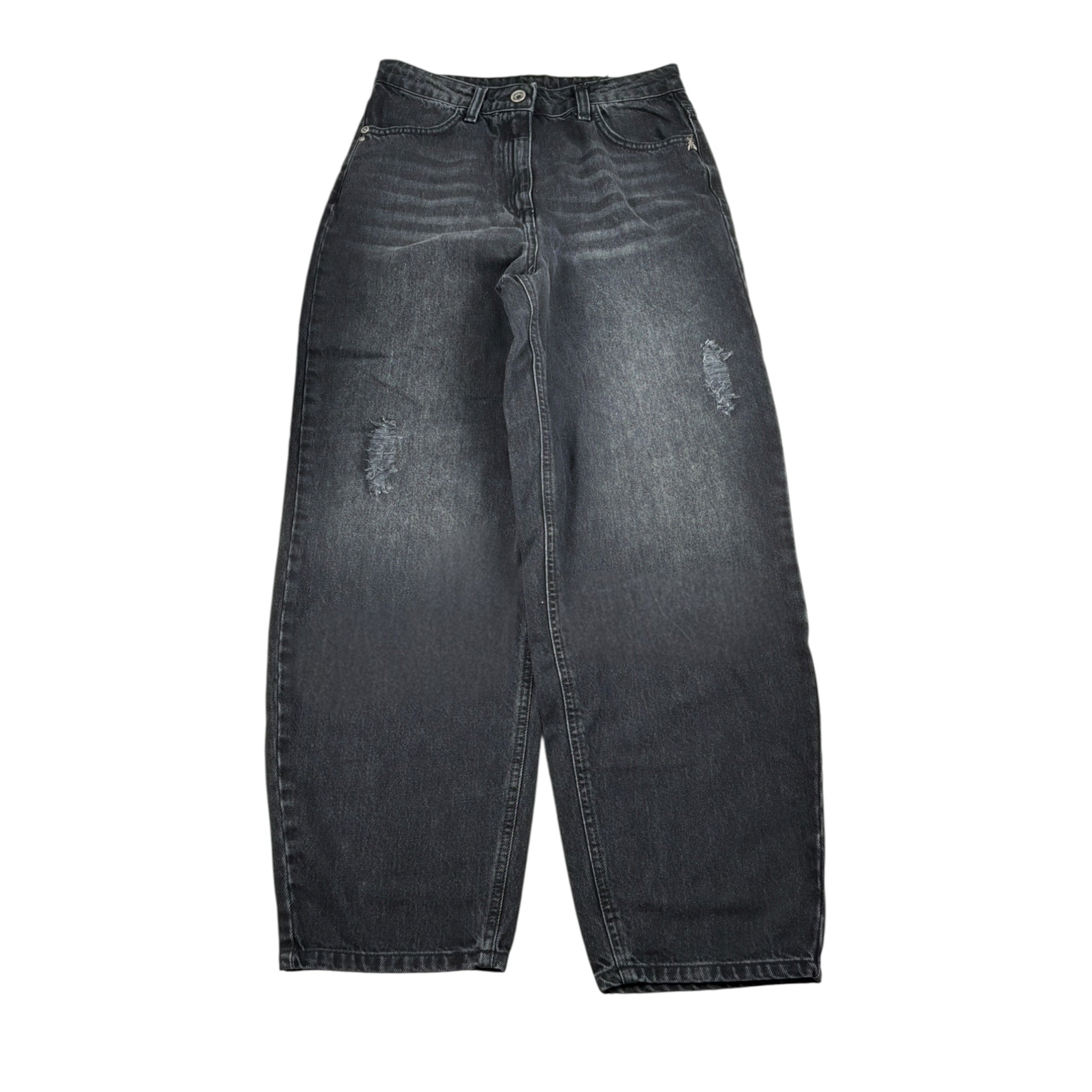 Patrizia Pepe Jeans tinta unita Modello Palazzo Nero per Bambina 7P0394X NERO PATRIZIA PEPE 